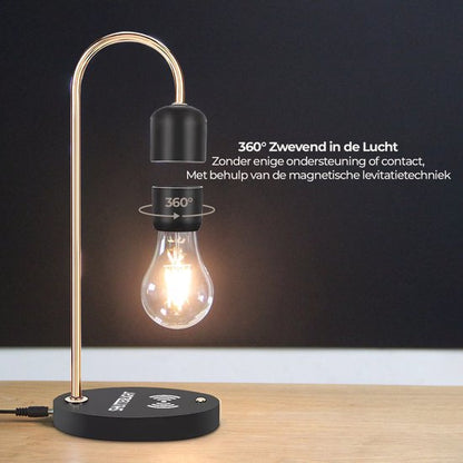 LevitaGlow™ - Sfeervolle Verlichting - Draadloos Opladen - Uniek Zwevend Ontwerp